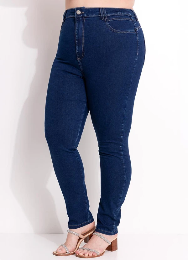 Sawary Jeans - Calça Jeans Plus Size Azul 6