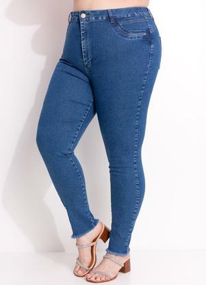 Cala Jeans Plus Size (Azul)