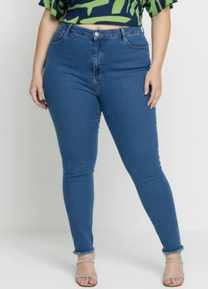 Sawary Jeans - Calça Jeans Plus Size Azul - SAWARY JEANS