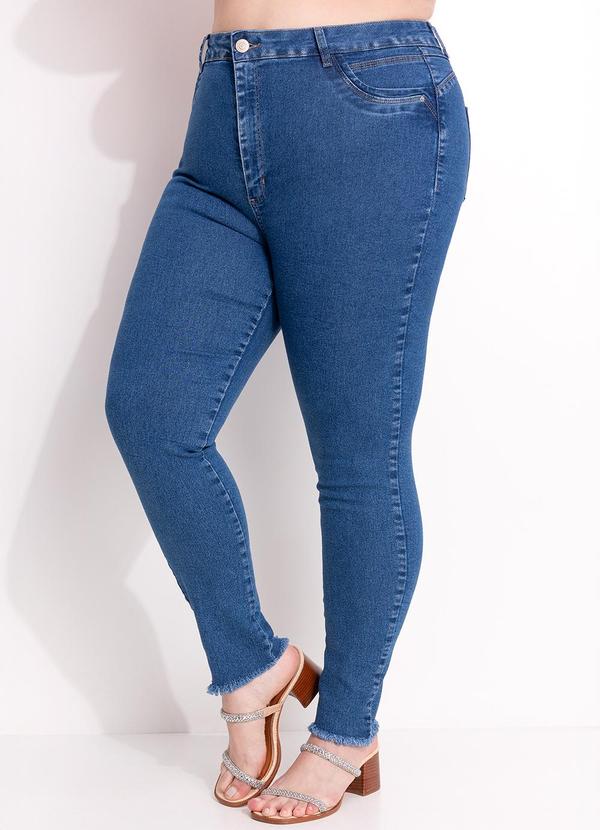 Cala Jeans Plus Size (Azul)