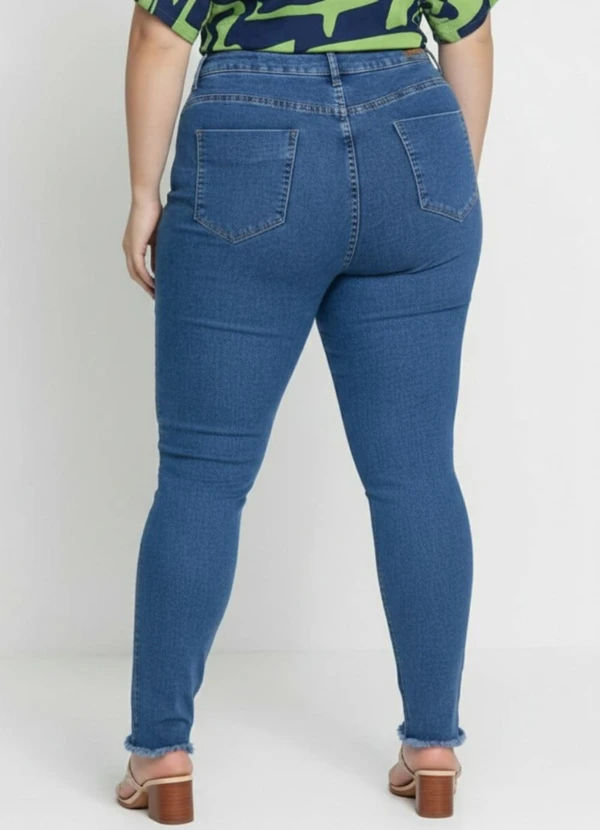 Sawary Jeans - Calça Jeans Plus Size Azul 2