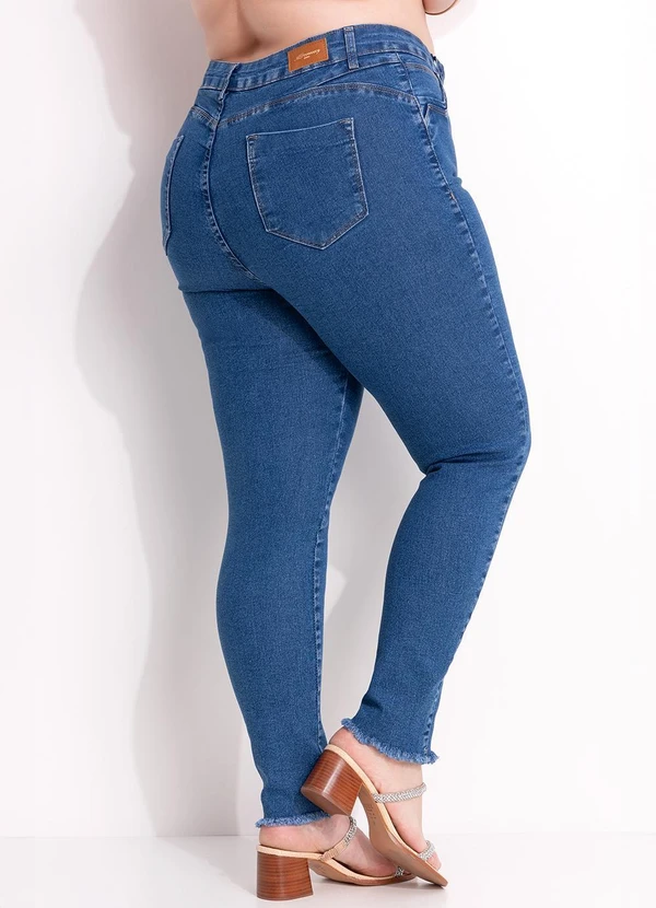Sawary Jeans - Calça Jeans Plus Size Azul 7