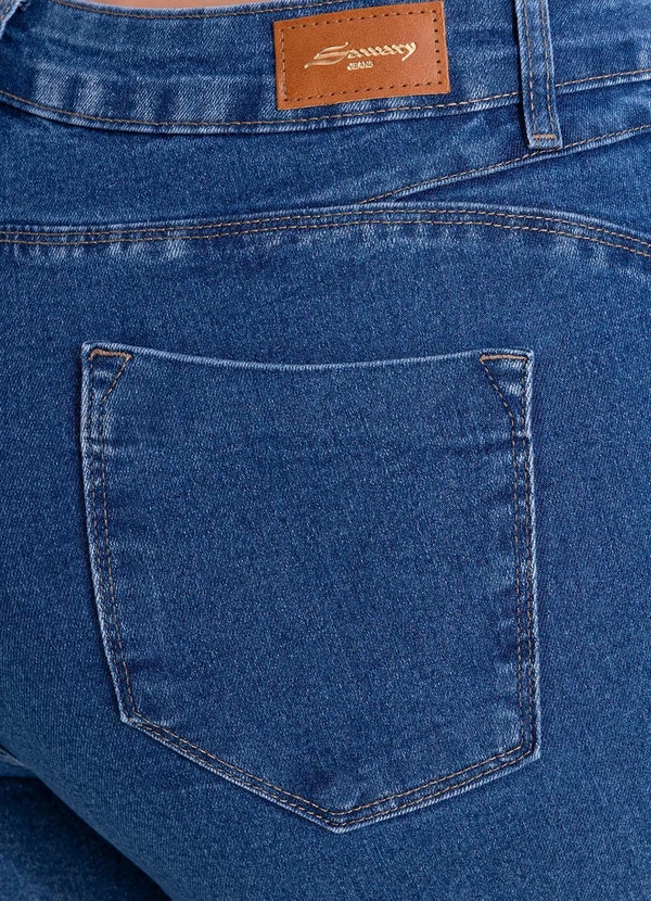 Sawary Jeans - Calça Jeans Plus Size Azul 8