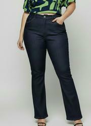 Cal�a Jeans Plus Size Azul