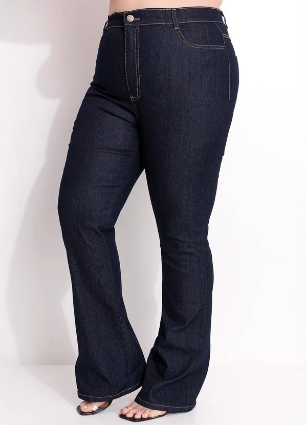 Sawary Jeans - Calça Jeans Plus Size Azul 6