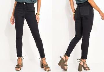 Cala Jeans Preta Skinny
