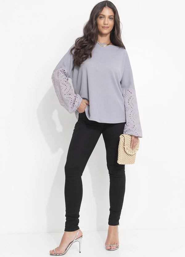 Quintess - Calça Jeans Preta Skinny 11