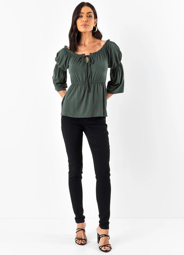 Quintess - Calça Jeans Preta Skinny 8