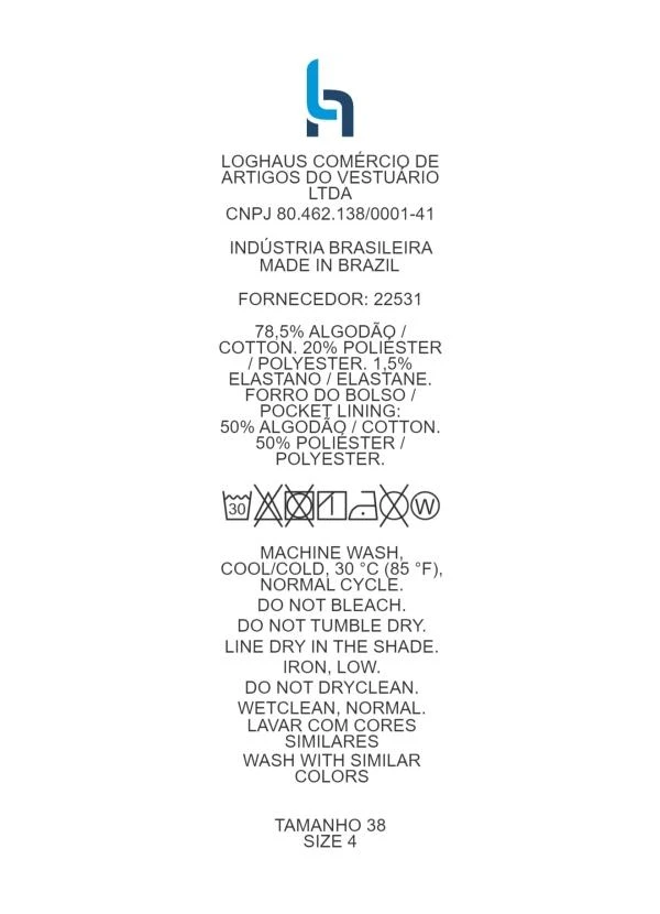 Quintess - Calça Jeans Preta Skinny 18