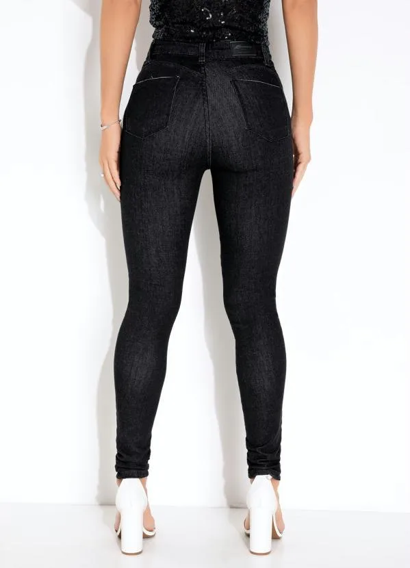 Sawary Jeans - Calça Jeans Preta Super Lipo Sawary 2