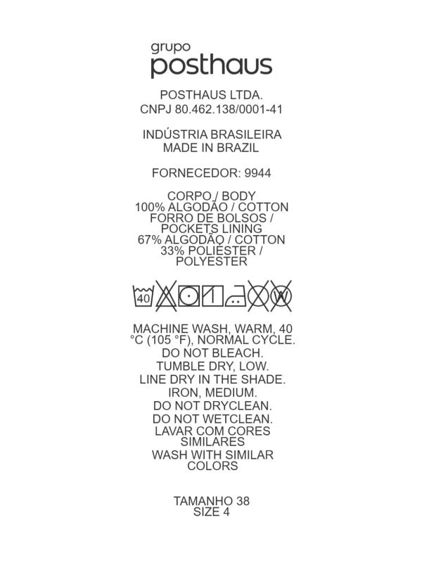 Quintess - Calça Mom Jeans Preto em Jeans 13