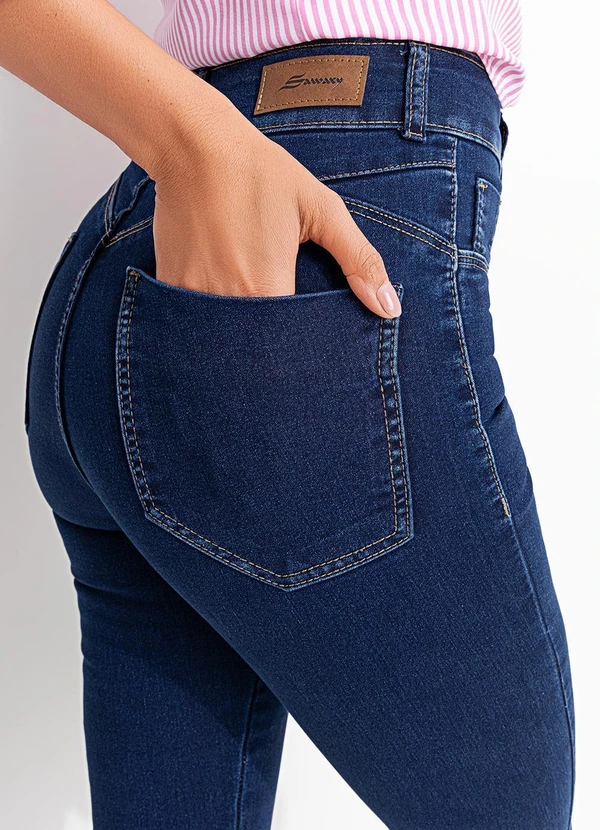 Sawary Jeans - Calça Jeans Push Up Azul 12