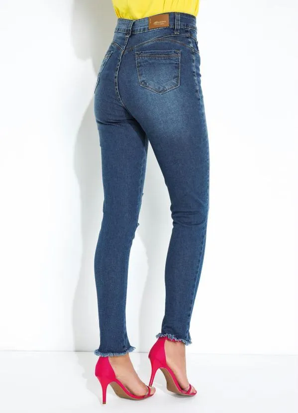 Sawary Jeans - Calça Jeans Push Up com Fendas e Rasgos Sawary 2
