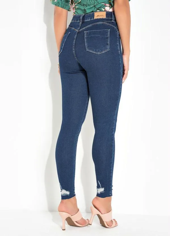 Sawary Jeans - Calça Jeans Push Up Destroyed na Barra Sawary 2