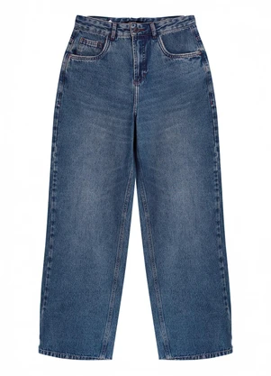 Enfim - Calça Jeans Relaxed Fit Azul - ENFIM