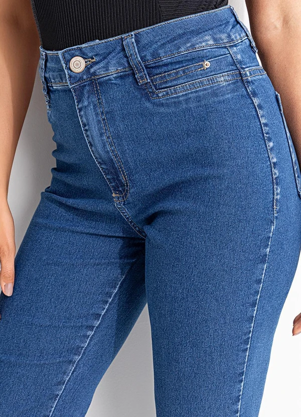 Sawary Jeans - Calça Jeans Reta Azul 11