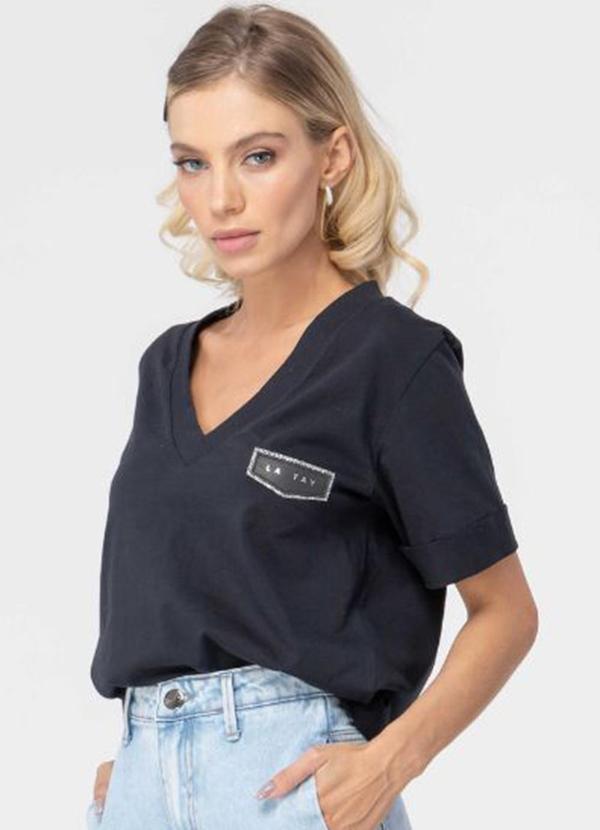 La Tay - Calça Jeans Reta Azul