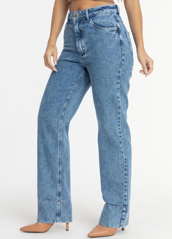 La Tay - Calça Jeans Reta Azul