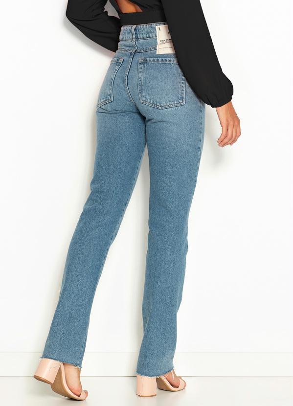 Colcci - Calça Jeans Reta Kendall Azul 2