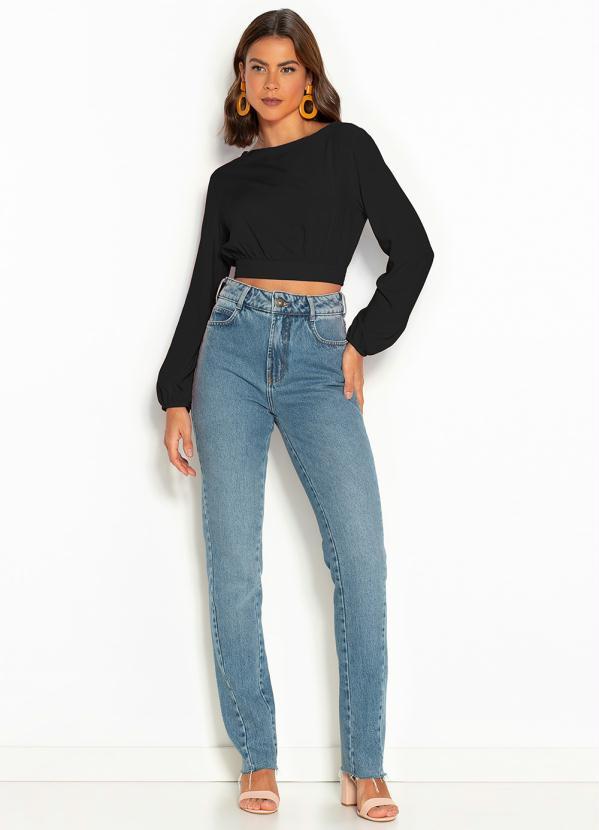 Colcci - Calça Jeans Reta Kendall Azul 3