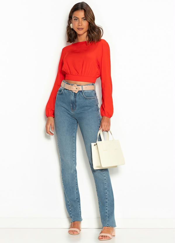 Colcci - Calça Jeans Reta Kendall Azul 6