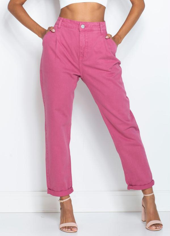 Dzarm - Calça Jeans Rosa