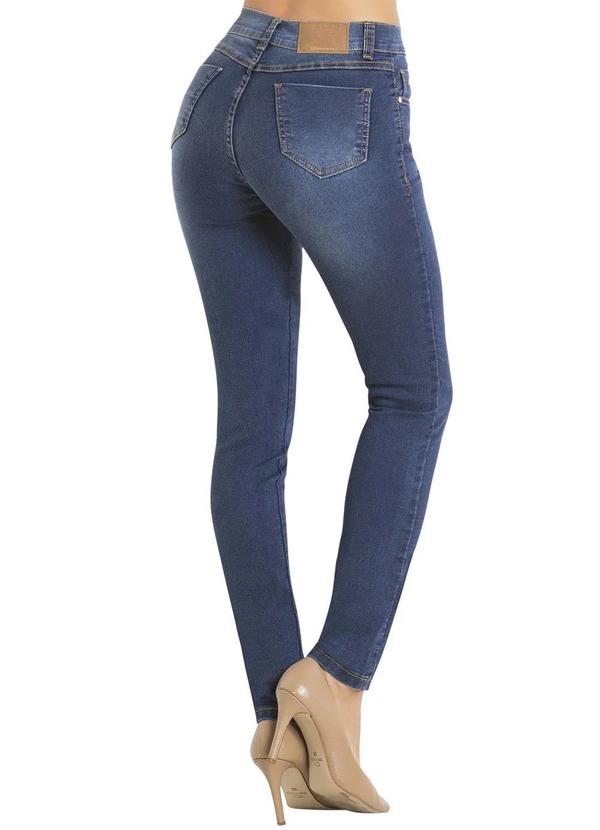 Sawary Jeans - Calça Jeans Sawary Modelo Cigarrete Azul 5