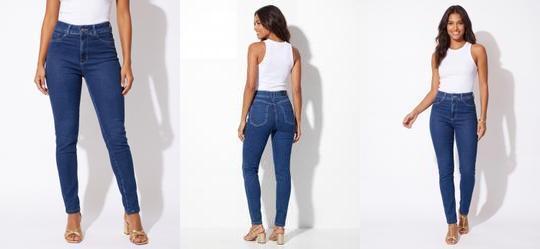 Cal�a Jeans Skinny Azul