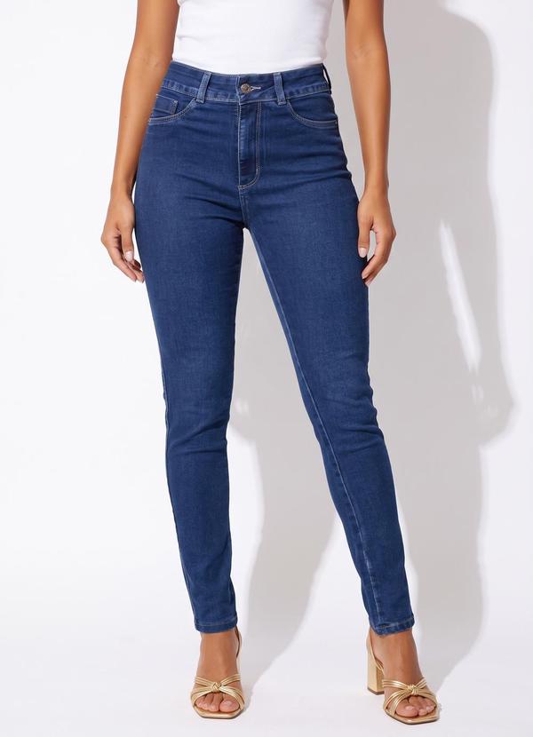 Cal�a Jeans Skinny (Azul)