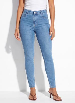 Cal�a Jeans Skinny (Azul)