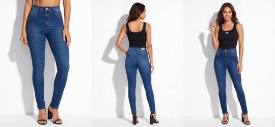 Cal�a Jeans Skinny Azul