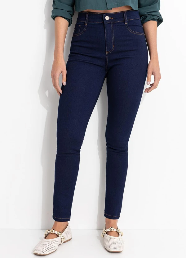 Sawary Jeans - Calça Jeans Skinny Azul 6