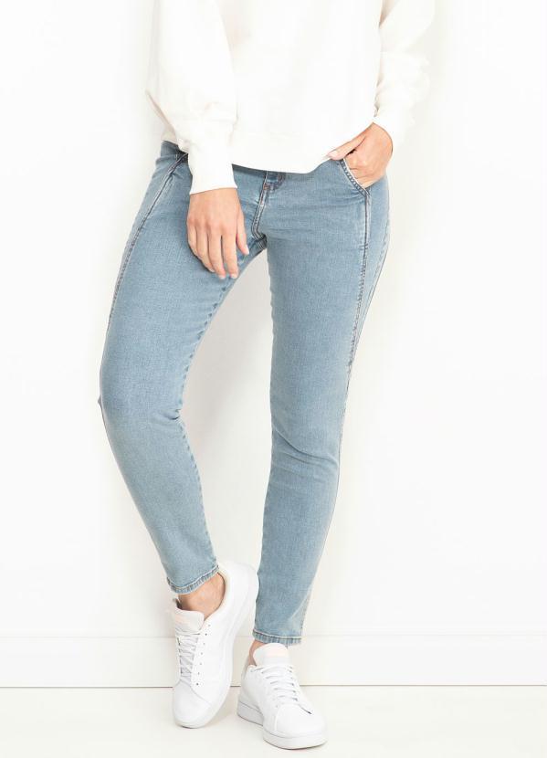 Maria Filó - Calca Jeans Skinny Azul