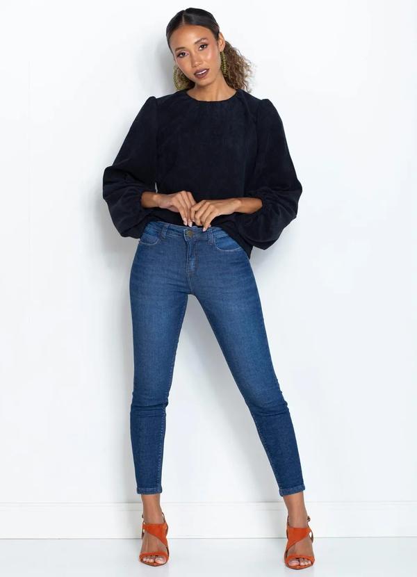 Hering - Calça Jeans Skinny Azul 3