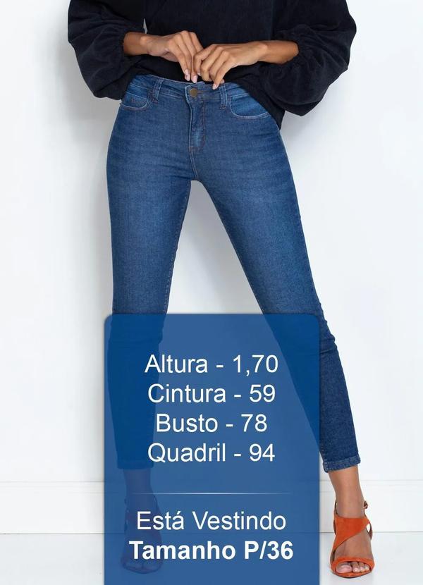 Hering - Calça Jeans Skinny Azul 5