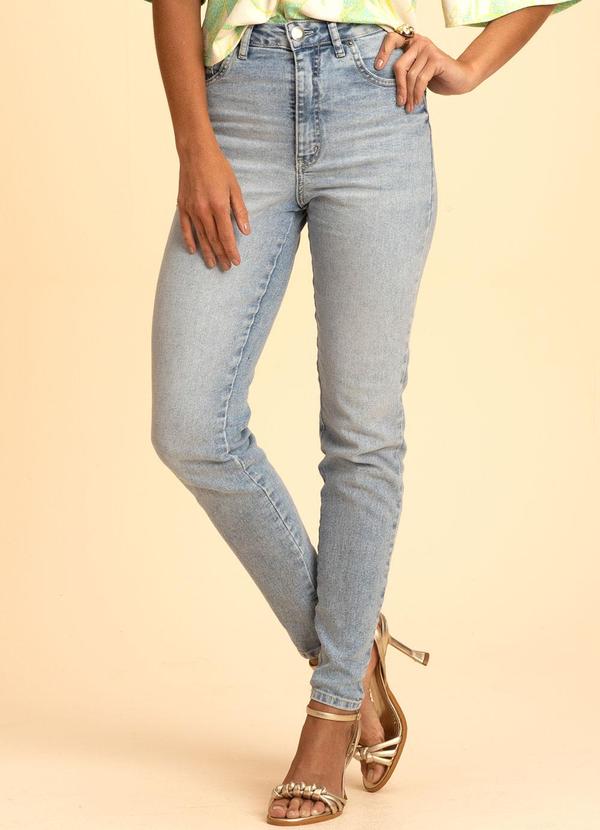 Doce Trama - Calça Jeans Skinny Azul