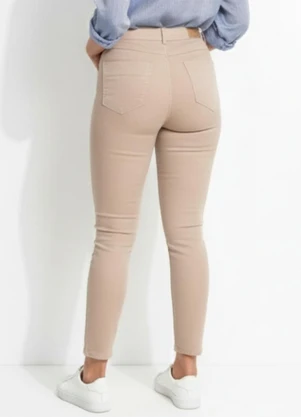 Sawary Jeans - Calça Jeans Skinny Bege - SAWARY JEANS