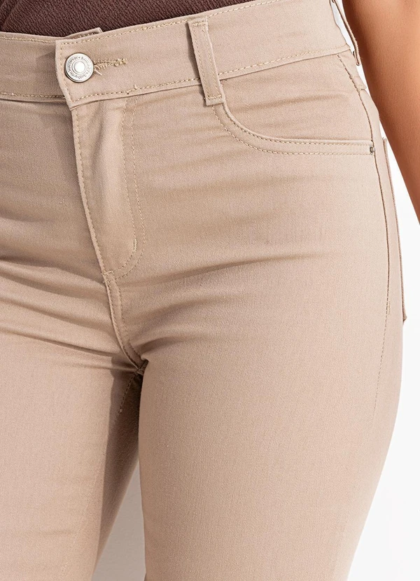 Sawary Jeans - Calça Jeans Skinny Bege 12