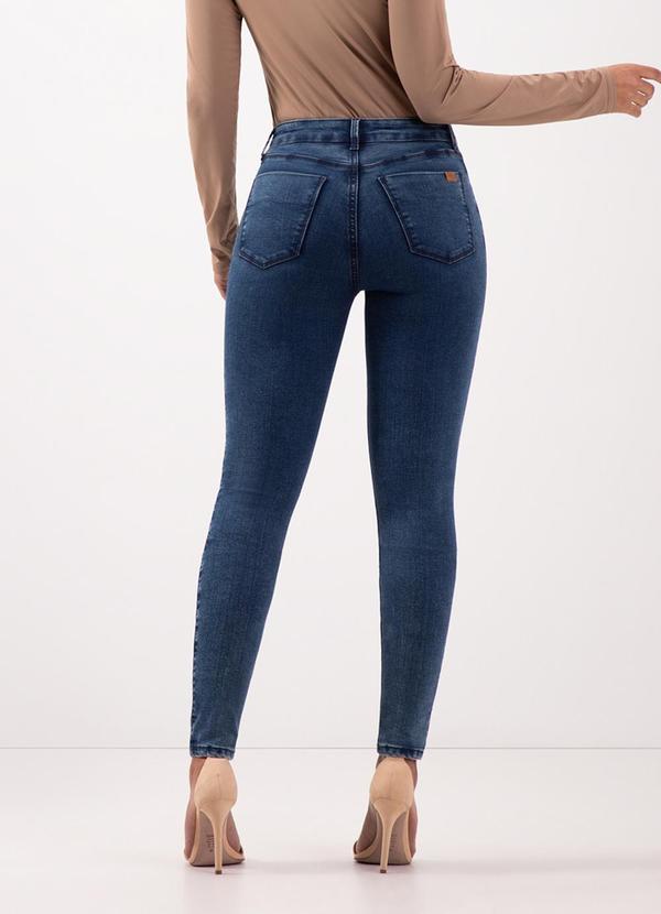 Lunender - Calça Jeans Skinny e Bolsos Fit For Me Azul 2