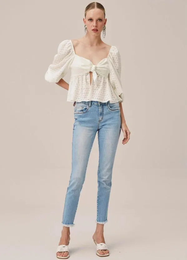 Lança Perfume - Calça Jeans Skinny High Azul 3