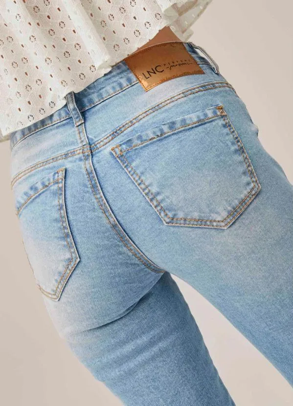 Lança Perfume - Calça Jeans Skinny High Azul 6