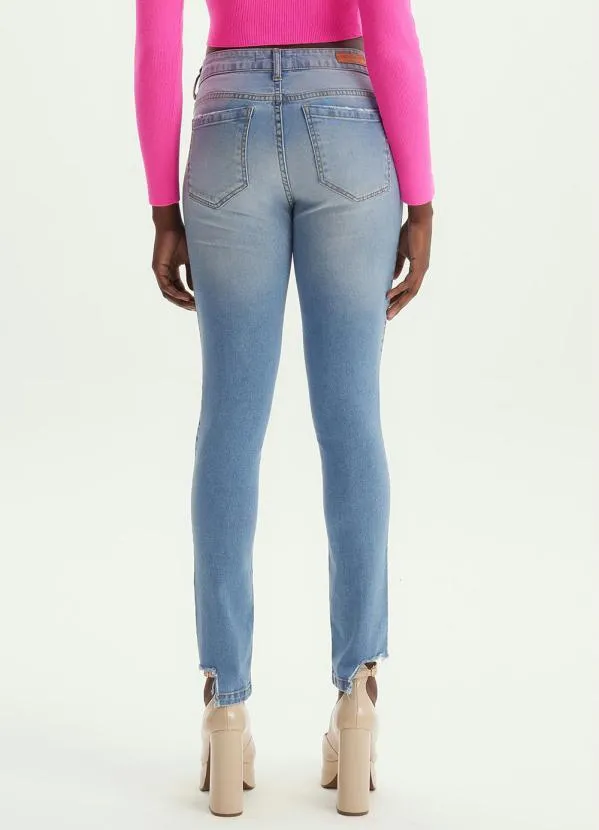 Lança Perfume - Calça Jeans Skinny High Azul 2