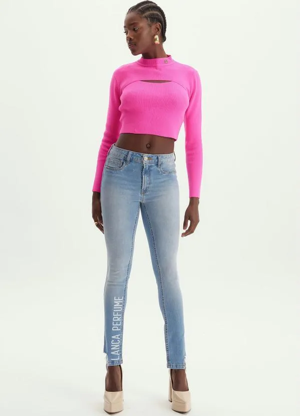 Lança Perfume - Calça Jeans Skinny High Azul 3