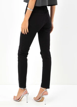 John John - Calça Jeans Skinny Osorno Preto - JOHN JOHN