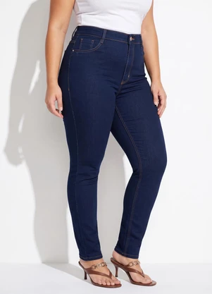 Sawary Jeans - Calça Jeans Skinny Plus Size Azul - SAWARY JEANS