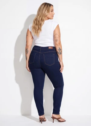 Sawary Jeans - Calça Jeans Skinny Plus Size Azul - SAWARY JEANS