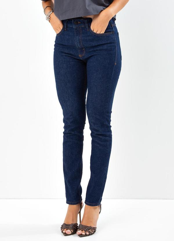 John John - Calça Jeans Skinny Raw Azul