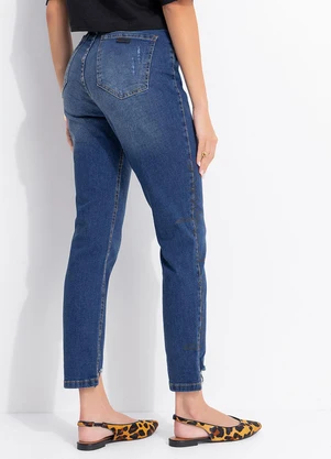 Lança Perfume - Calça Jeans Skinny Super High Azul - LANÇA PERFUME