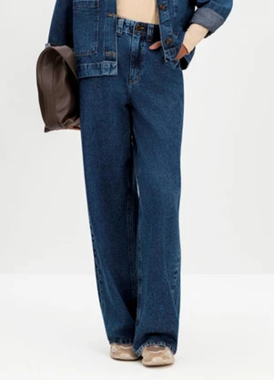 Essendi - Calça Jeans Slim Feminina Azul - ESSENDI