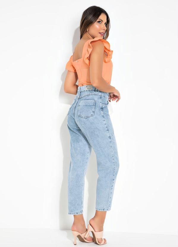 Outlet - Calça Jeans Slouchy Cós Diferneciado Sawary 5